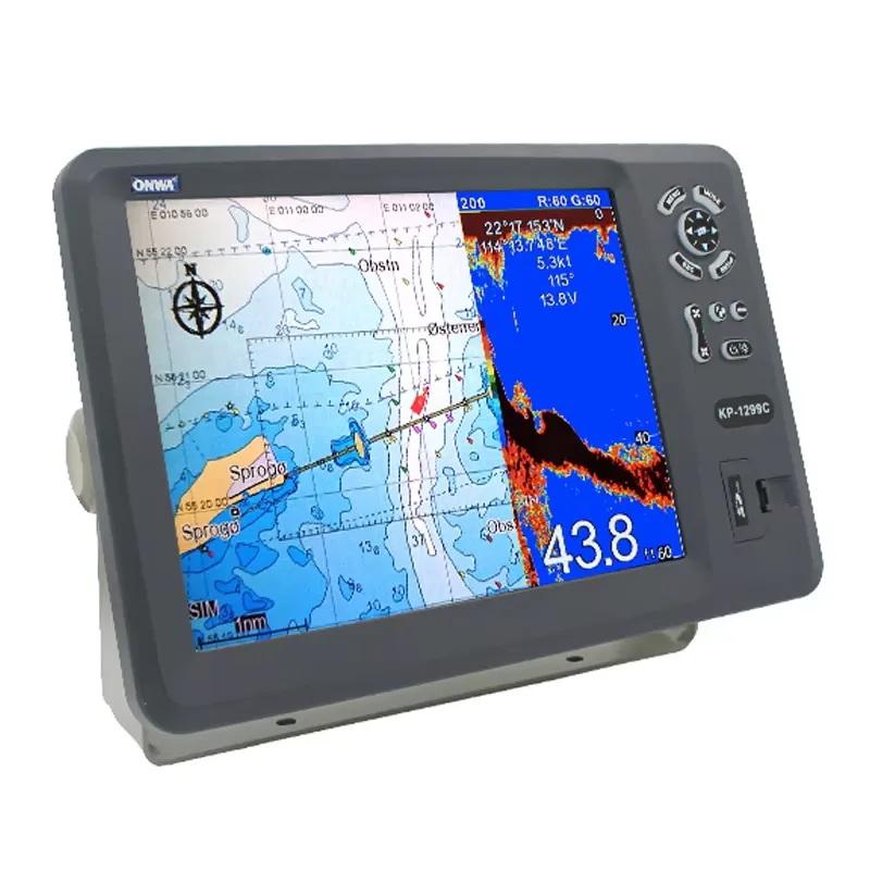 GPS Chart Plotter, 12 Inch Mar - Fishing Boat Gps 评论和价格